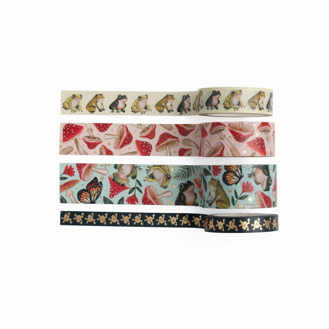 Mushroom Monarch Washi Tapes automatic glass