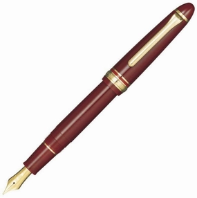 popular resin Sailor 1911 Standard Maroon/Gold Fountain Pen