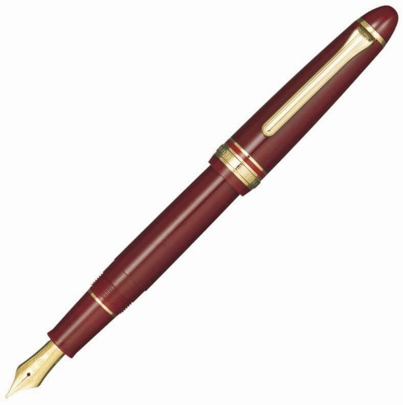 popular resin Sailor 1911 Standard Maroon/Gold Fountain Pen