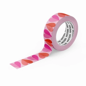Two-Tone Hearts Washi Tape collectible