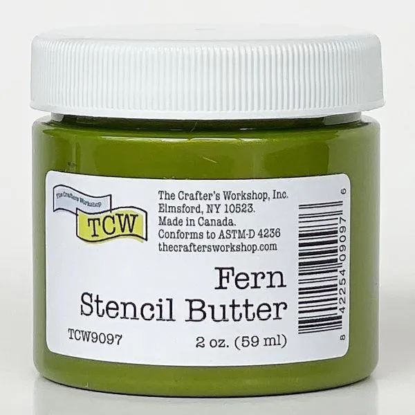 loose Stencil Butter - Fern