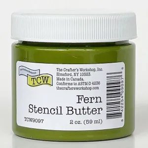 loose Stencil Butter - Fern