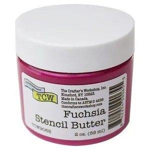 rubber washable Stencil Butter - Fuchsia