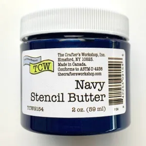 Stencil Butter - Navy loose