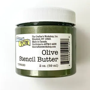 Stencil Butter - Olive multipack