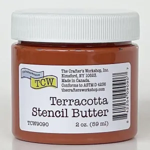 Stencil Butter - Terracotta latest shiny
