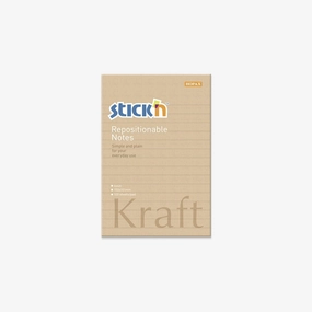 Stick'N Kraft Sticky Notes // Ruled affordable