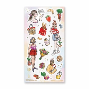 Stickii At The Farmer'S Market Sticker Sheet trendy