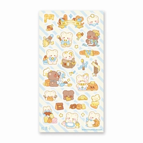 Stickii Beary Sweet Bakery Sticker Sheet handy