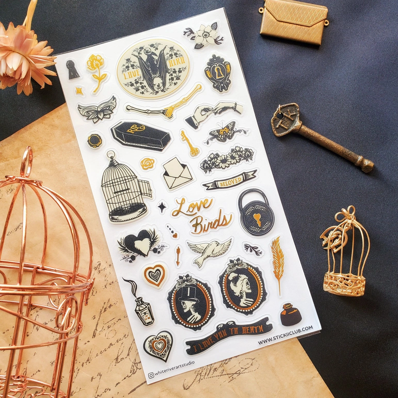 Stickii Eternally Yours Sticker Sheet gift