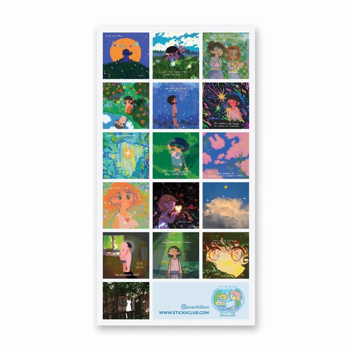 paper Stickii Good Days Will Come Sticker Sheet