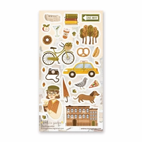 quality Stickii Ny Fall Sticker Sheet