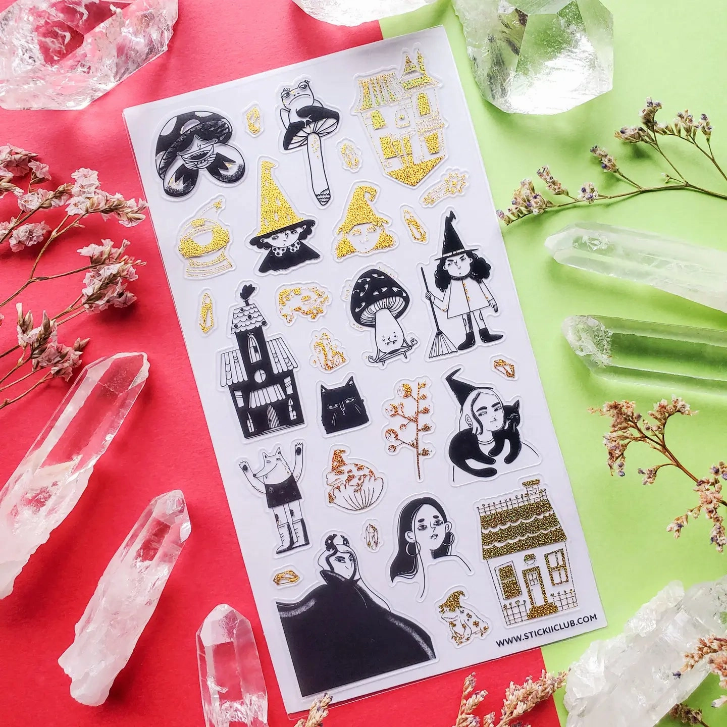 Stickii Spooky Season Sticker Sheet bundle flexible