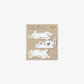 foldable large Sticky Notes // Cats