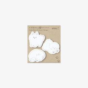 collectible foldable Sticky Notes // Dogs
