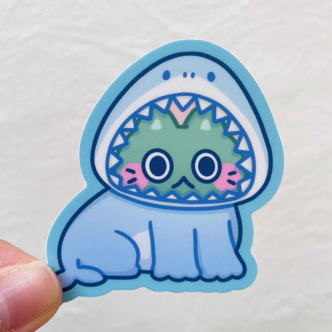 Stickyriceco Vinyl Sticker - Shark Cat nonslip maxi