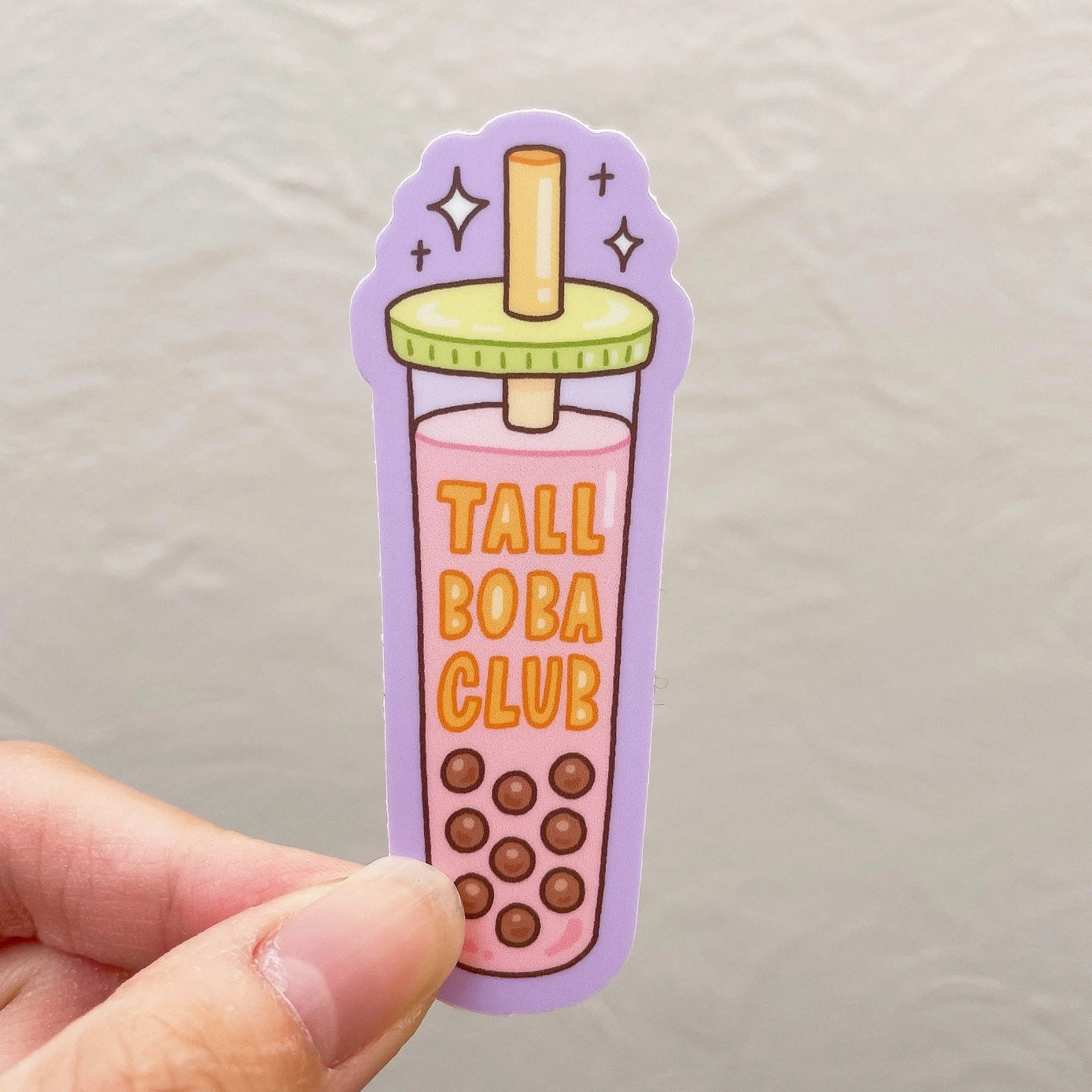 pastel Stickyriceco Vinyl Sticker - Tall Boba Club