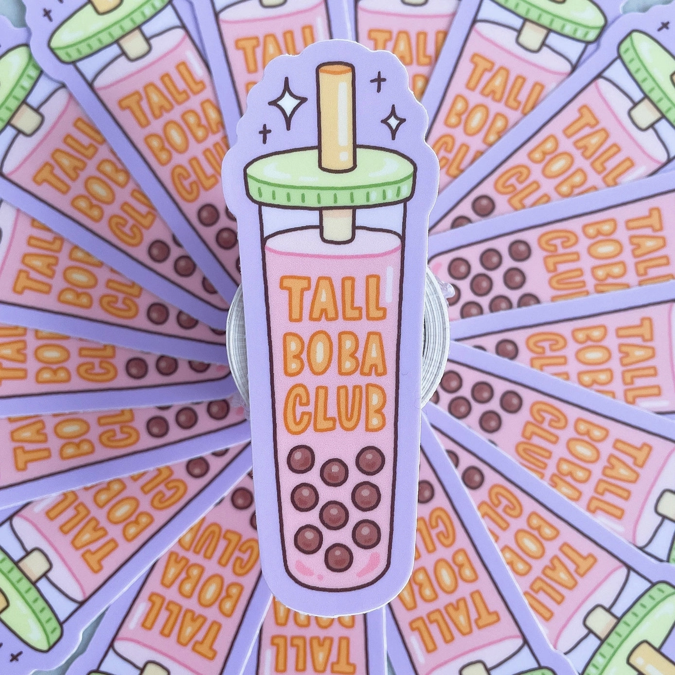 small multipack Stickyriceco Vinyl Sticker - Tall Boba Club