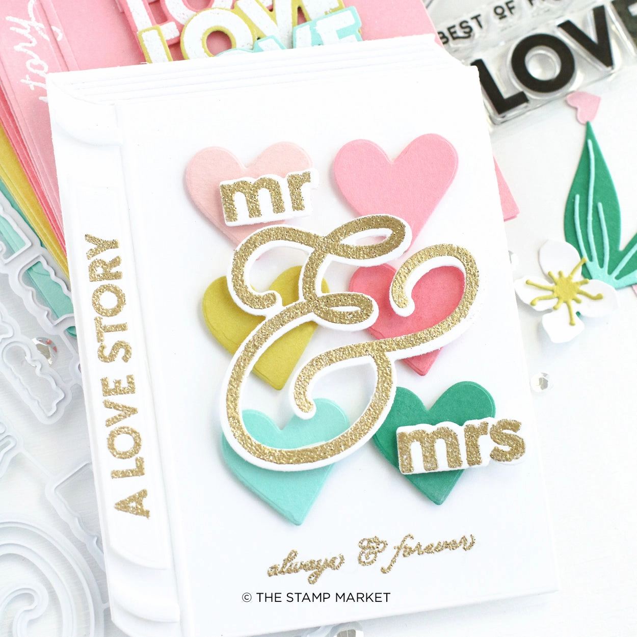 warm refillable Stories Of Love Stamp