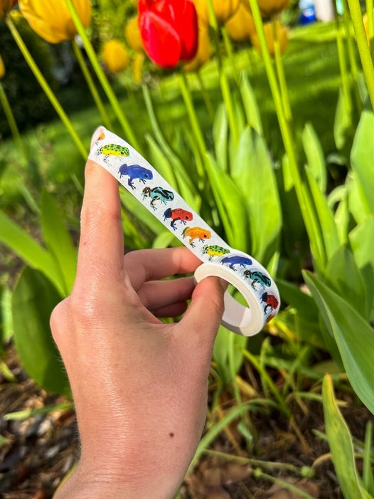 Strawberry Poison Frogs Washi Tape nonslip