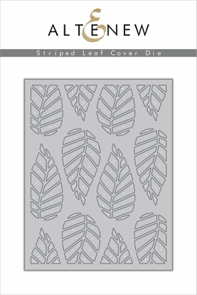 wooden Striped Leaf Cover Die