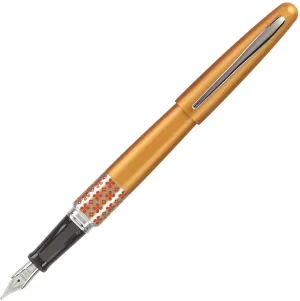 locking Pilot Metropolitan Retro Pop Orange Fountain Pen