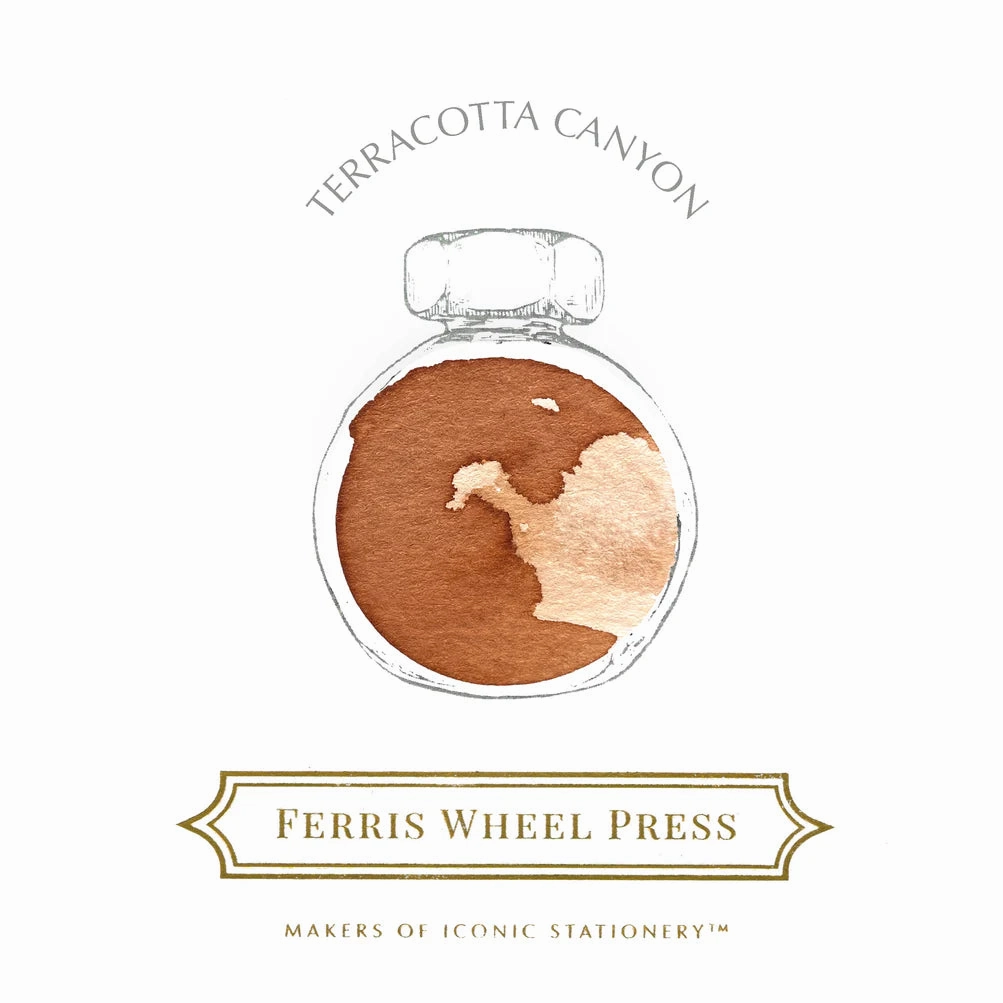 38Ml Terracotta Canyon Ink quickdry minimalist