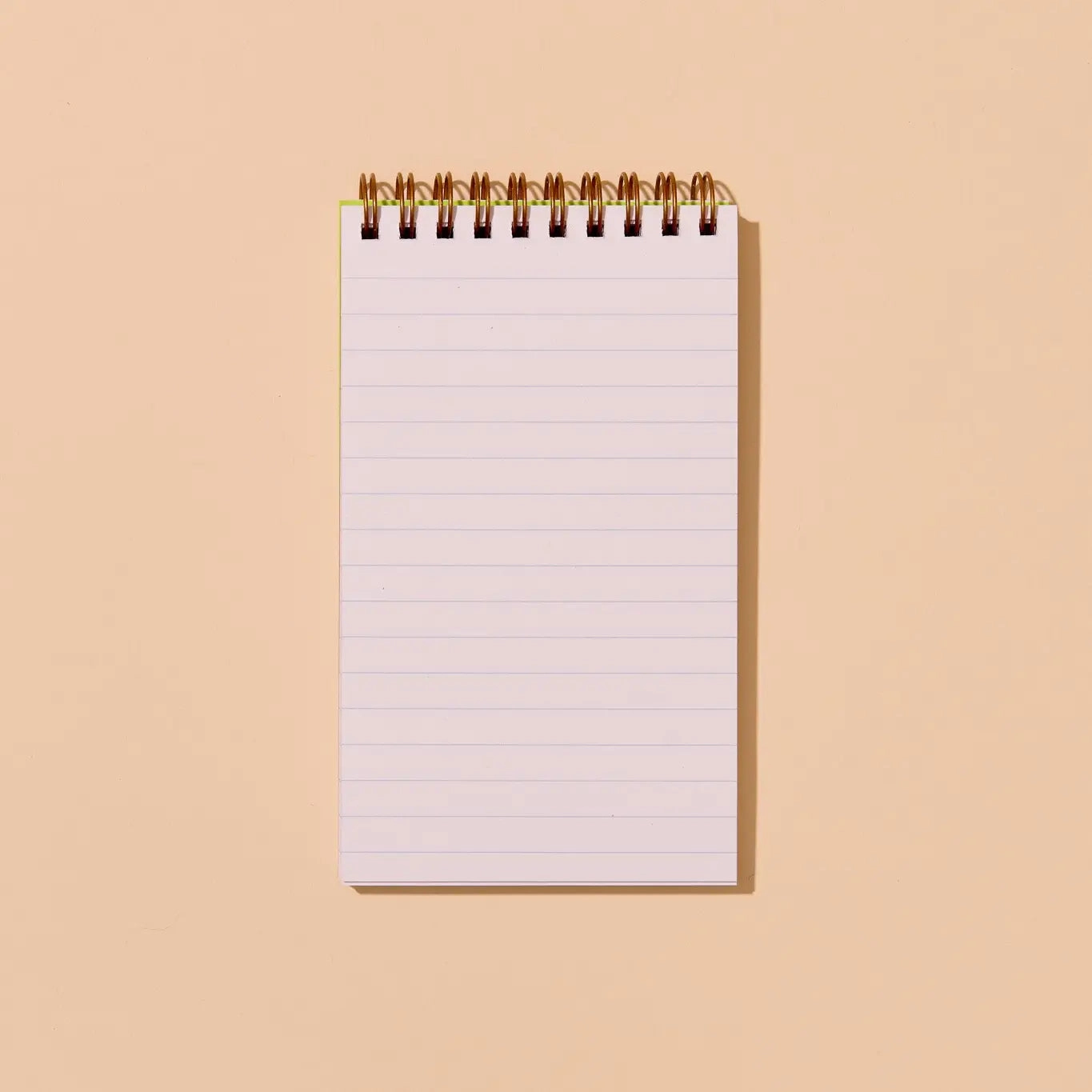 collapsible refined Aster Wildflower Reporter'S Spiral Bound Letterpress Notebook