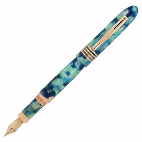 waterproof earthy Monteverde Mountains Of The World Blue Fountain Pen