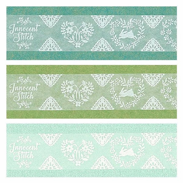 Oboro Rabbit White Washi Tape popular springloaded