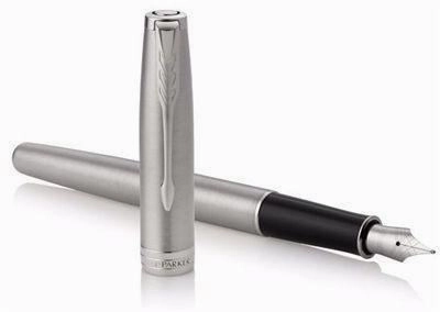 Parker Sonnet Stainless Steel Ct Fountain Pen bundle