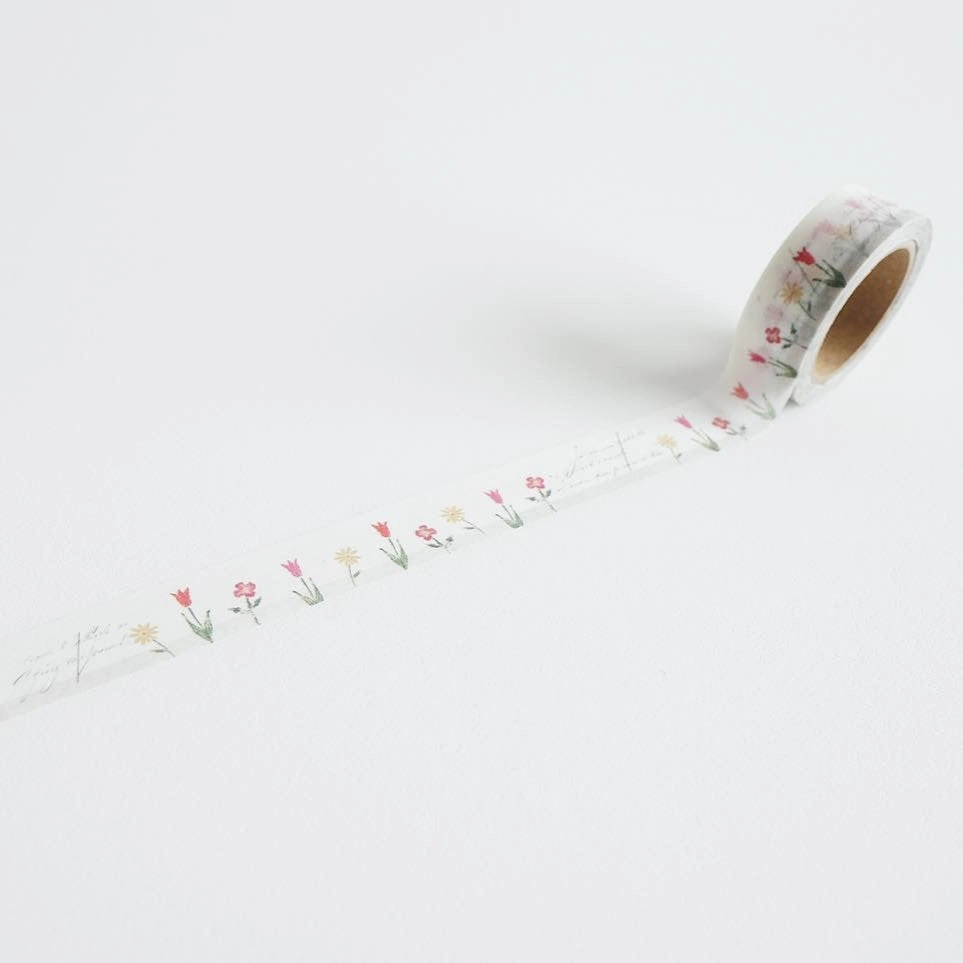 pastel Spring Garden Washi Tape