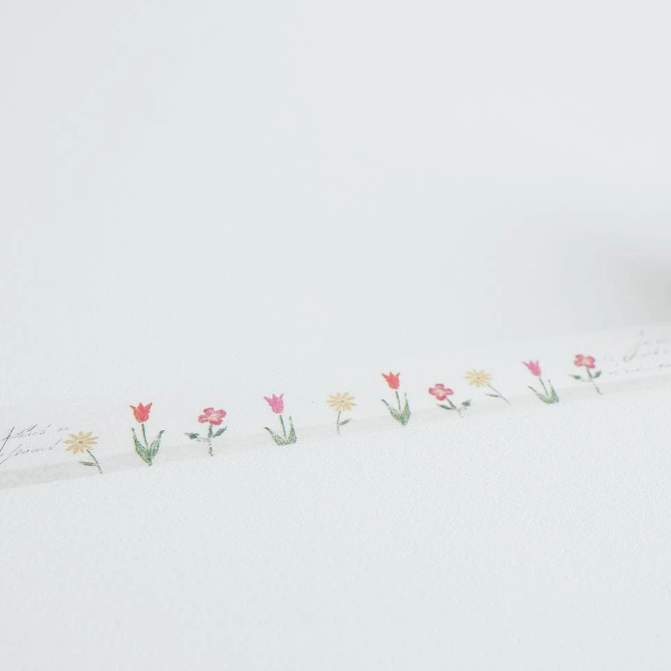 Spring Garden Washi Tape classic fiber