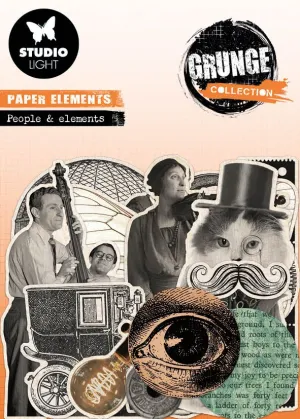 Studio Light Grunge Collection - People Elements exclusive plastic