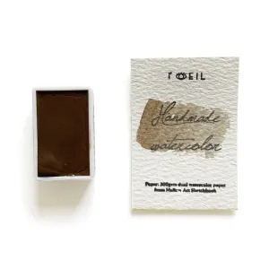 exclusive Pietersite (Mineral) - Artist Grade Handmade Honey Based Watercolor Paint Full Pan 3.2Ml