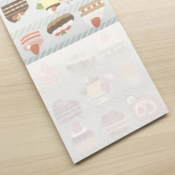small Cake Shop Mizutama Memo Pad