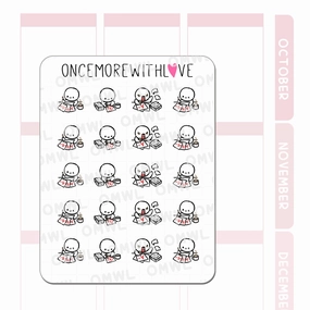 M1445 Grading And Marking Sticker Sheet bamboo