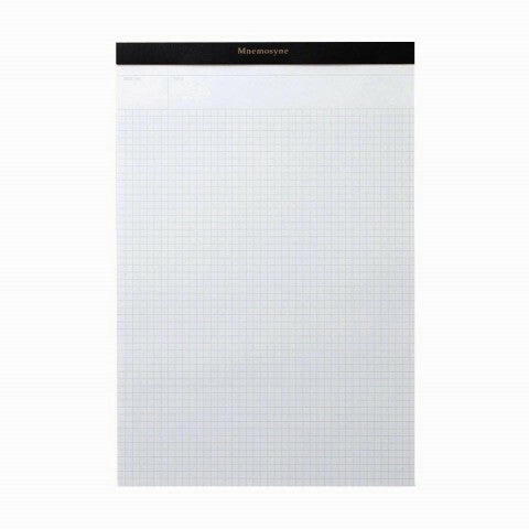 organic finest Mnemosyne Stitch Bound N187A A4 Grid Pad- 8.3X12.4 Inches