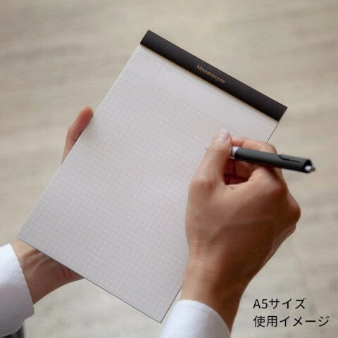 warm recycled Mnemosyne Stitch Bound N187A A4 Grid Pad- 8.3X12.4 Inches