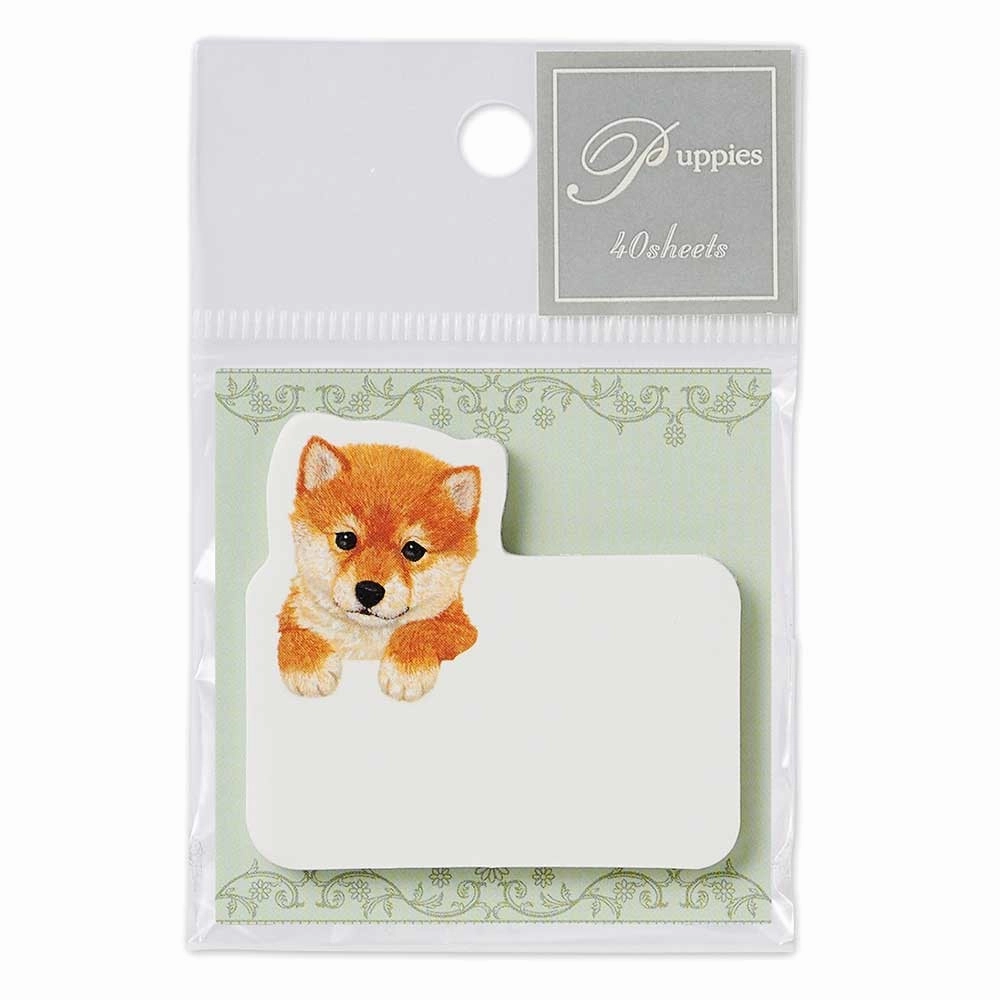 Shiba Inu Puppy Sticky Notes seasonal