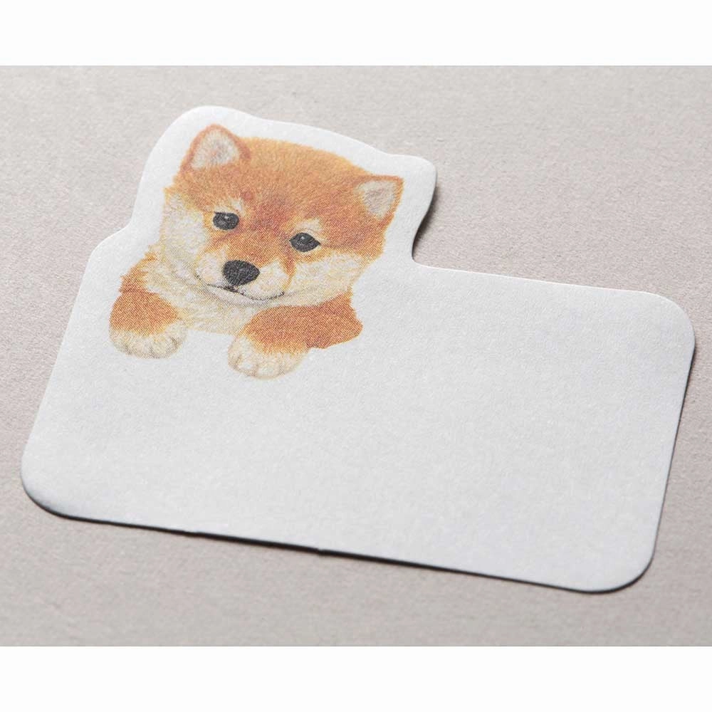 Shiba Inu Puppy Sticky Notes expandable tiny
