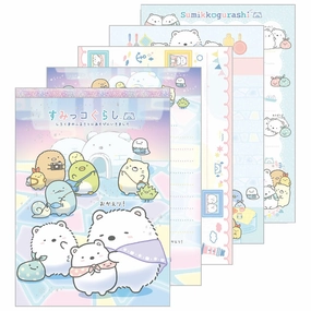 popular sealed Sumikkogurashi Travel Shirokuma Hometown A6 Notepad
