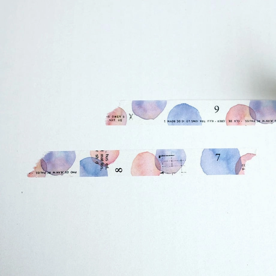pastel Summer Colors Washi Tape