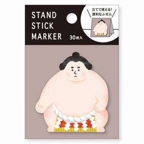 quickdry leather Sumo Wrestler Sticky Notes