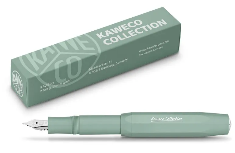 Kaweco Sport Collector'S Edition Sage Fountain Pen plastic