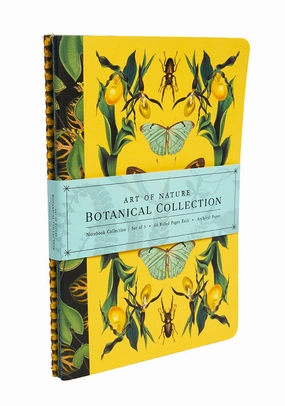 elegant rugged Art Of Nature: Botanical Sewn Notebook Collection (Set Of 3)