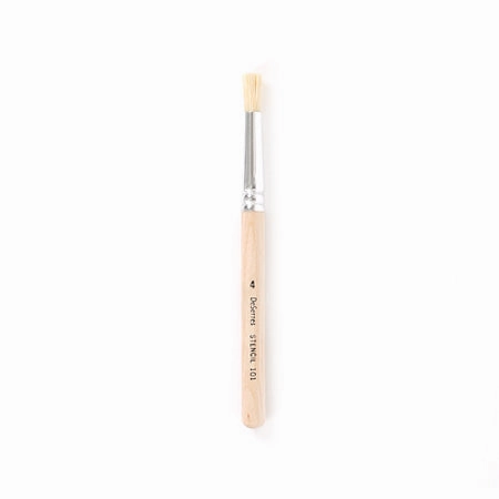 retro narrow Deserres Stencil Hog Bristles Brush