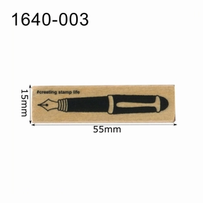 Fountain Pen Rubber Stamp magnetic affordable