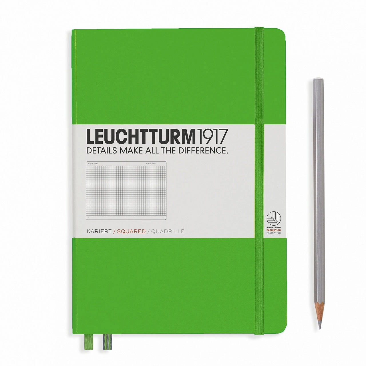 Leuchtturm1917 Squared A5 Size Notebooks square