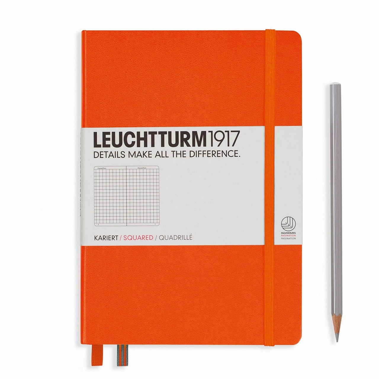 giant bright Leuchtturm1917 Squared A5 Size Notebooks
